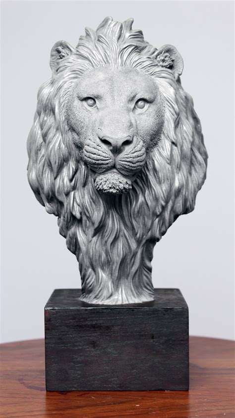 Lion Bust 